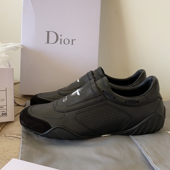 Dior D-Fence Sneakers calfskin suede - NWT - Picture 4 of 10